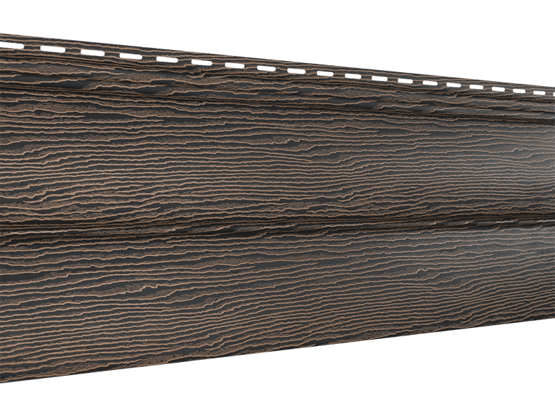 Комплектующие для сайдинга Ю-пласт Тимберблок Дуб (Мореный)