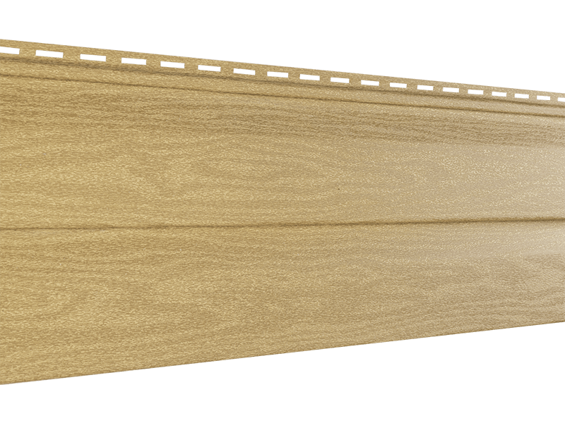 Сайдинг Ю-пласт Тимберблок Кедр (Янтарный)