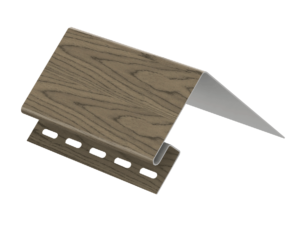 Комплектующие для сайдинга Ю-пласт Околооконная планка Timberblock Пихта (Сахалинская)