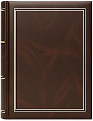 Фотоальбом GEDEON 13х18/200 (книжный переплет, коричневый)