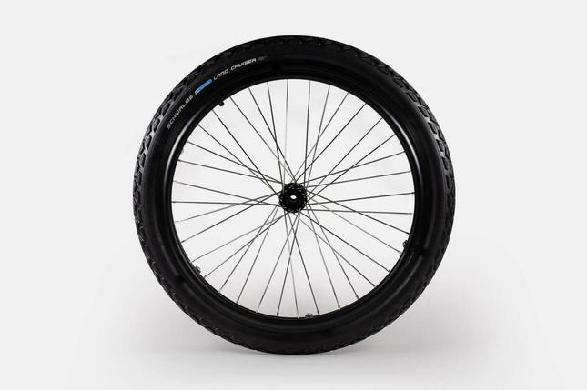 Колесо заднее внедорожное для инвалидной коляски 24"х1,9 PN шина Landcriuser, под ось 12 мм., фото 2