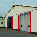 Где используются шторы из ПВХ?