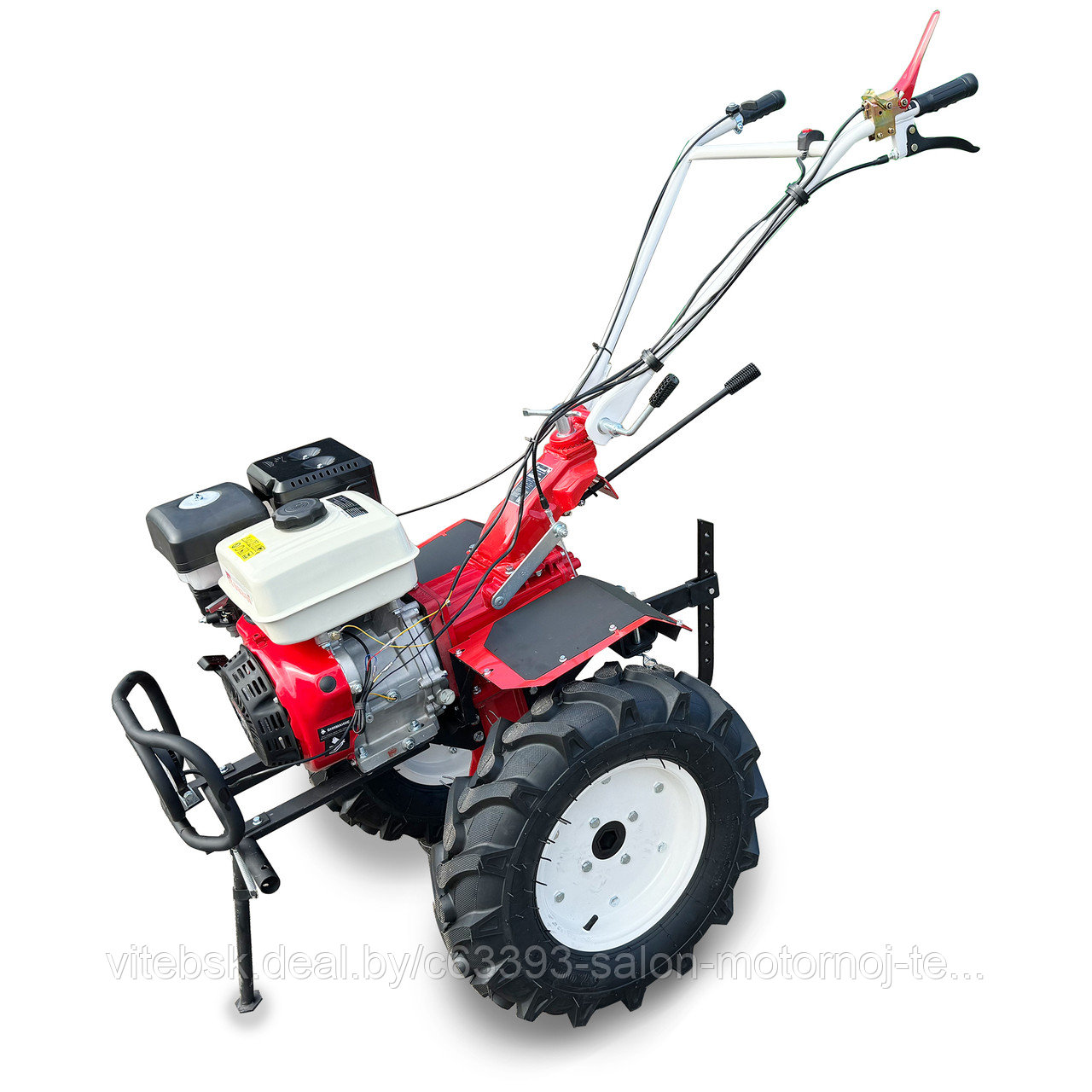 Мотоблок Rossel M-318 с ВОМ + сцепка + фреза