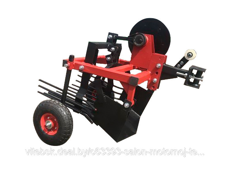 Картофелекопалка КМ-3 (резиновые колеса)