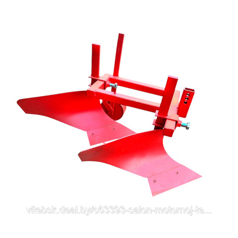 Плуг П1-2х215/14-13 для мотоблока МТЗ (сцепка под прямоугольник)