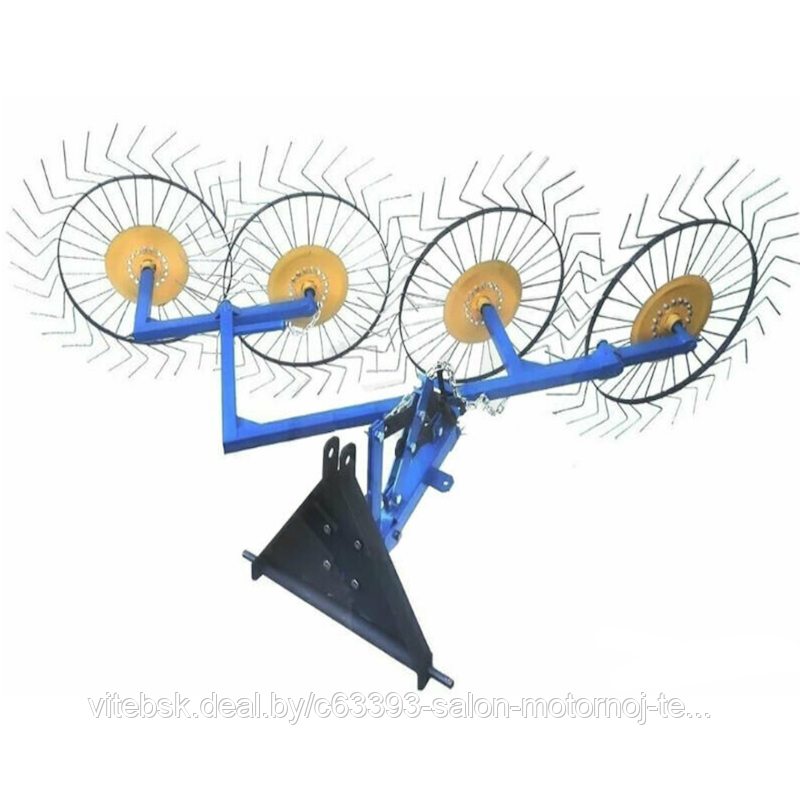 Грабли ворошилки ГВ-4К-230.3 Солнышко