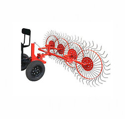 Сеноворошилка 4-колесная ВМ-4 для мотоблока