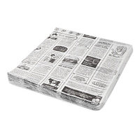 Оберточная бумага "Газета" с парафином белая 30г 305х305 мм, 500 л