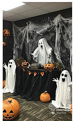 Оформление зала в стиле Halloween