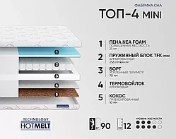 Матрас Фабрика Сна Топ-4 Mini