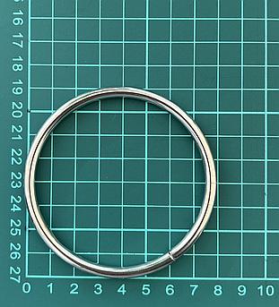 Кольцо металлическое 5,0*70 никель