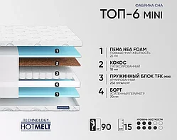 Матрас Фабрика Сна Топ-6 Mini