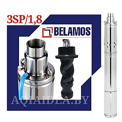 Винтовой насос 3SP 90/1.8 (кабель 20 метров), Belamos