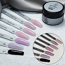 Гель Flash №01,02,03,04,05,06,08,09 объем: 15мл светоотражающий, MUST HAVE