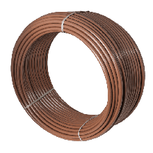 Труба КП 16х1,2 без компенсации давления коричневая, бухта 100мп. Капельная трубка для полива