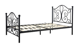 Кровать HALMAR PANAMA черный, 120х200