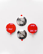 Тактильный индикатор из нержавеющей стали 25x5мм в комплекте с адгезионной лентой