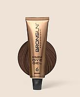 BRONSUN Краска для ресниц и бровей №6, коричневый, 15мл