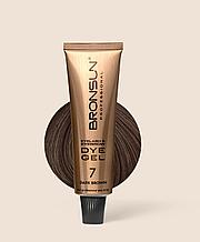 BRONSUN Краска для ресниц и бровей №7, темно-коричневый, 15мл