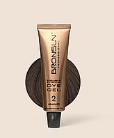 BRONSUN Краска для ресниц и бровей №2, графит, 15мл