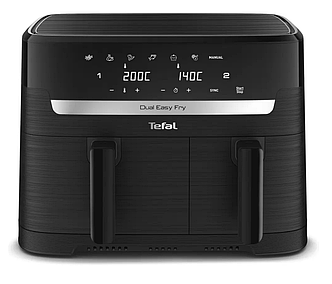 Аэрогриль (аэрофритюрница) Tefal Dual Fryer EY901810