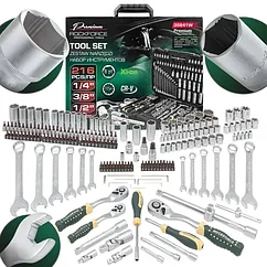 Универсальный набор инструментов RockForce 38841W-Premium (216 предметов)