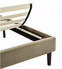 Кровать SIGNAL COLUMBIA с подъемн. мех. Velvet Bluvel 28 бежевый, 160х200, фото 8