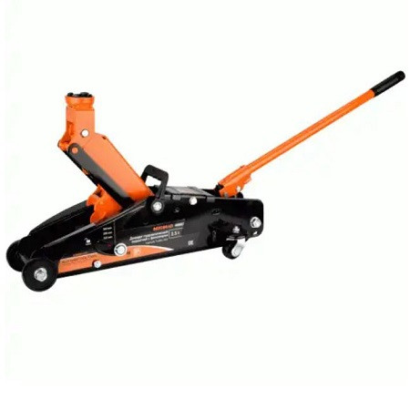 Домкрат подкатной 2,5 тонны 140-380 мм Автодело 43227