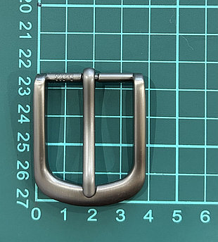 Пряжка ременная 3.0-509 30мм черное серебро