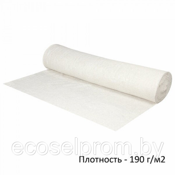 Полотно ХПП холстопрошивное ПЛОТНОЕ светлое 1,5х50м, 190(±10)г/м2, шаг 2,5мм, ЛАЙМА Стандарт, 600841, фото 1