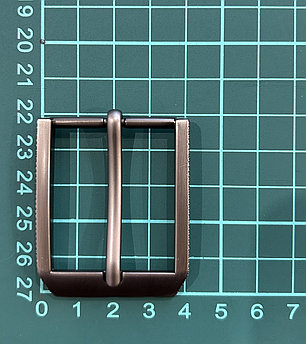 Пряжка ременная 3.2-3398 32мм черное серебро