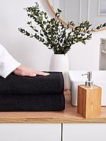 Полотенце махровое Guten Morgen Черный 70х140см