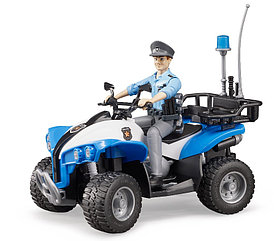 Игрушка Полицейский квадроцикл с фигуркой Bruder 63010