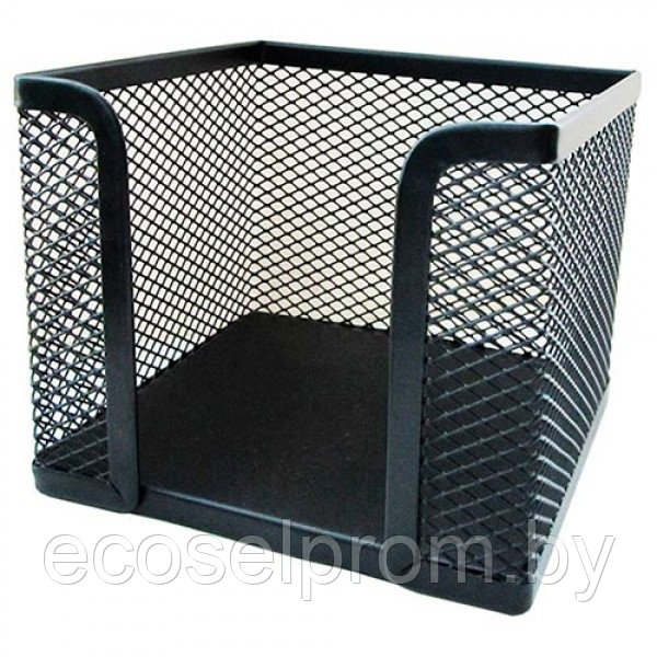 Подставка (бокс) для бумаг металлическая Horer, черная, арт. Z701А