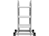 Лестница алюм. многофункц. 4х3 ступ. (стрем.-175см, лестн.-360см) 10,5кг STARTUL (ST9732-03), фото 4