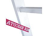 Лестница алюм. 2-х секц. 249/443см 2х10 ступ., 8,6кг PRO STARTUL (ST9946-10), фото 5