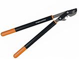 Сучкорез плоскостной L74 FISKARS PowerGear с загнутыми лезвиями средний, фото 2