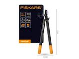 Сучкорез плоскостной L74 FISKARS PowerGear с загнутыми лезвиями средний, фото 4