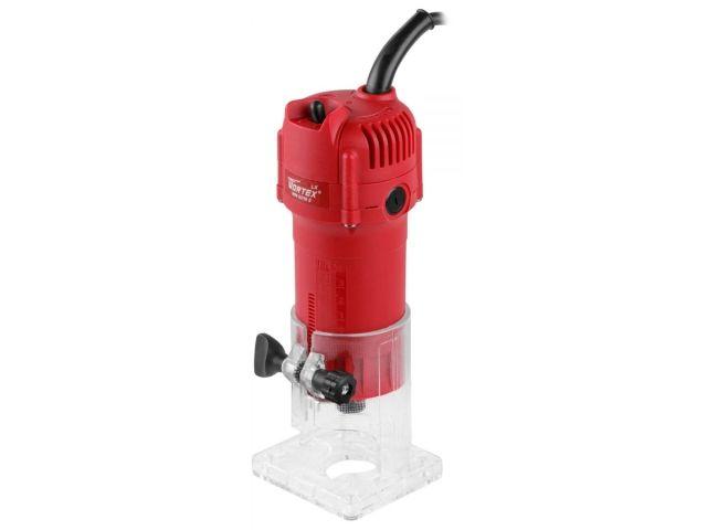 Фрезер кромочный WORTEX LX MM 6016 E в кор. + аксессуары 600 Вт, цанга 6/8 мм, 30000 об/мин - фото 2 - id-p240762293