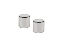 Магнит неодимовый  диск 10х10мм сцепление 3,7 кг (упаковка 2 шт) REXANT