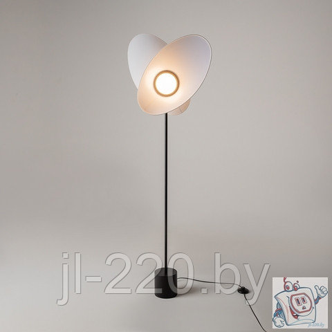 Светильник напольный (торшер) Maytoni Modern Evolution MOD396FL-L10W3K, IP20, черный, белый