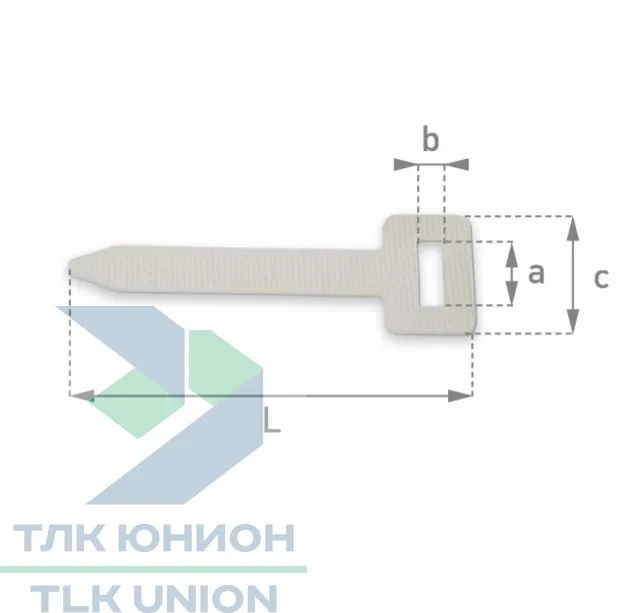 Ремень для люверсов, 27х8 мм, белый, Bozamet 43.20.01