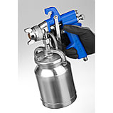 ЗУБР PRO 350N, 1.8 мм, пневматический краскопульт с нижним бачком, Профессионал (06451-1.8), фото 7