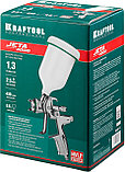 KRAFTOOL JETA 4000, HVLP, 1.3 мм, пневматический краскопульт с верхним бачком (06555-1.3), фото 2