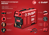 ЗУБР ММА, 160 А, RED MACHINE, сварочный аппарат инверторный, макс. электрод Ø 4.0 мм (СА-160), фото 4