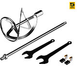 ЗУБР 1600 Вт, М14, строительный миксер, 2 скорости (МР-1600-2), фото 8