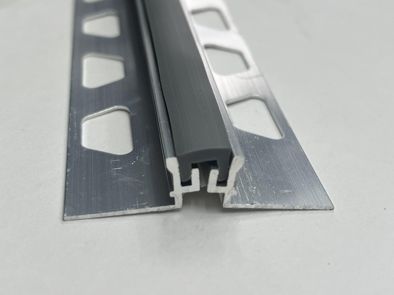 Деформационный шов 10мм 270 см. Серый