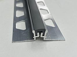 Деформационный шов 10мм 270 см. Серый