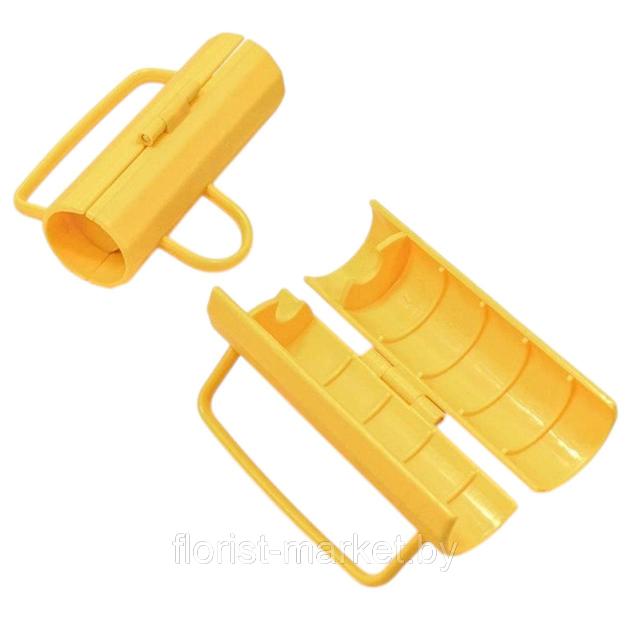 Очиститель стеблей (шипосниматель), D3,8 см х 11,8 см, жёлтый