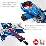 ЗУБР Профессионал ППТ-216-П пила торцовочная с протяжкой, d 216 х 30 мм, 1800 Вт, фото 7